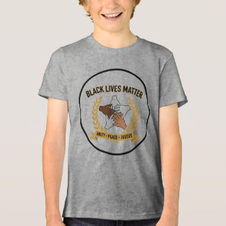 Black Lives Matter Kinder T-Shirt | Gleichheit, Ge Tri-Blend Shirt