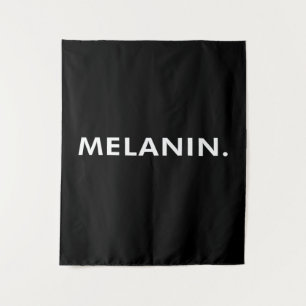 Black Lives Matter Melanin Wandteppich