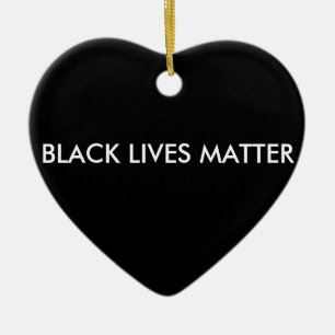 Black Lives Matter Ornament, BLM Keramik Ornament