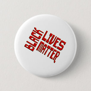 BLACK LIVES MATTER - RACISM IST EIN KREBS BUTTON