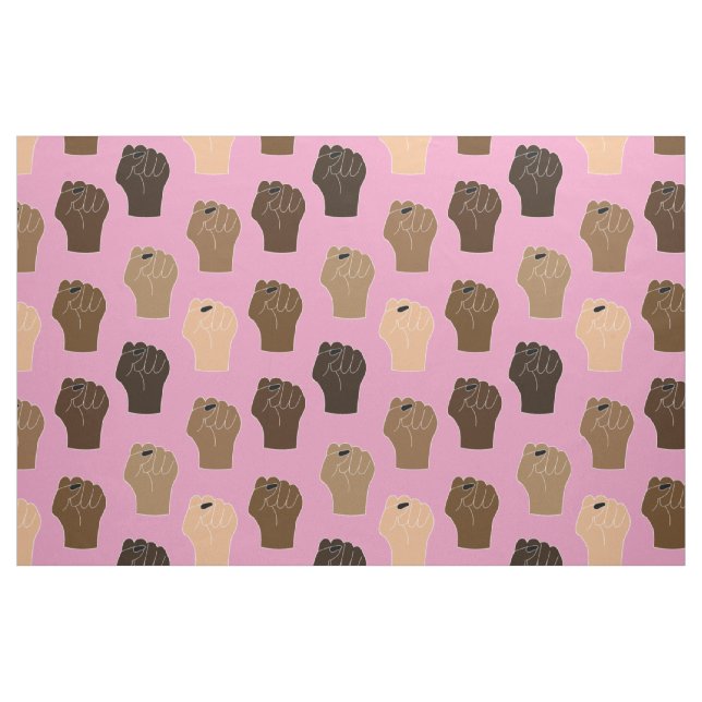 Black Lives Matter - Resist Fist Stoff (Fat Quarter (45,7 x 55,9 cm))