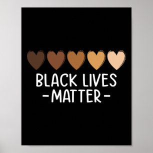 Black Lives Problem Herz-Shirt - Melanin Afrikanis Poster