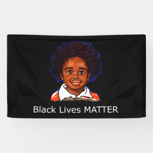 Black Living Matter Family Child Boy Rassismus Soh Banner