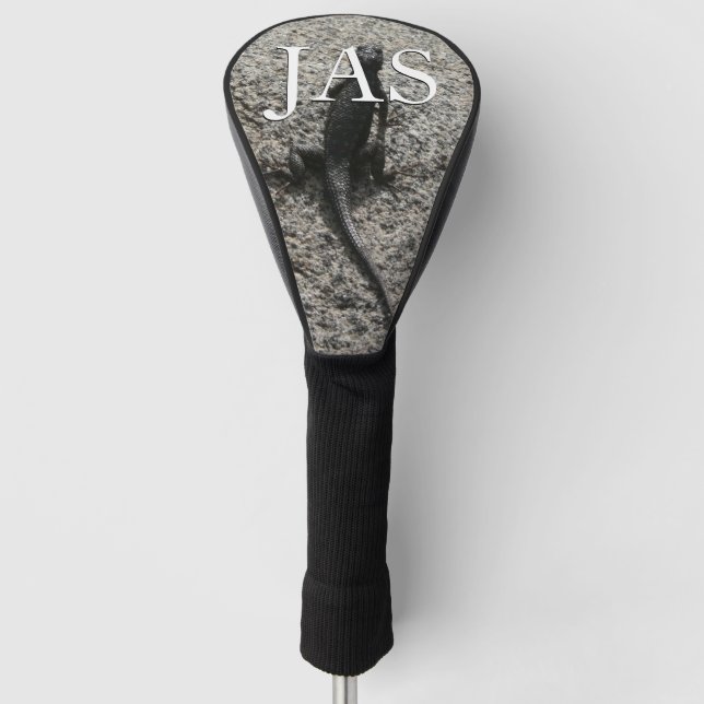 Black Lizard Golf Headcover (Vorderseite)