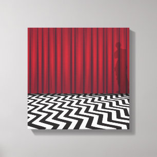 Black Lodge Twin Peaks Leinwanddruck