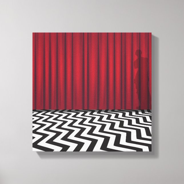 Black Lodge Twin Peaks Leinwanddruck (Vorderseite)