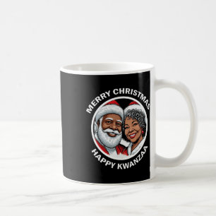 Black Loving Santa Claus und Mrs. Claus Weihnachte Kaffeetasse