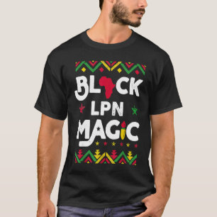 Black LPN Magie Schwarzer Geschichtsmonat lizenzie T-Shirt
