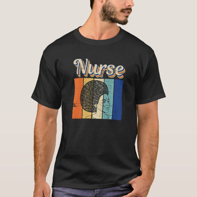 Black LPN Nurses Matter African American Black His T-Shirt (Vorderseite)