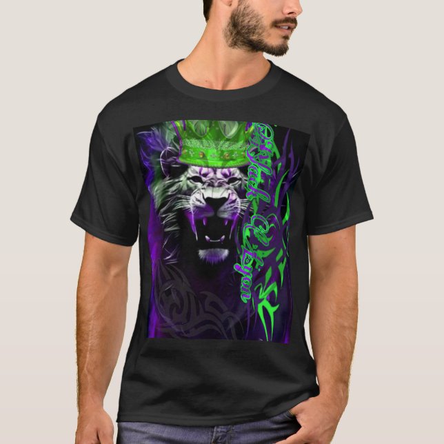 Black Lyon design 888 m T-Shirt (Vorderseite)
