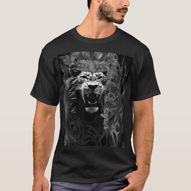 Black Lyon design 889 m T-Shirt (Vorderseite)
