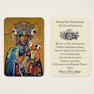 Black Madonna Jungfrau Mary Katholic Oldest Gebet