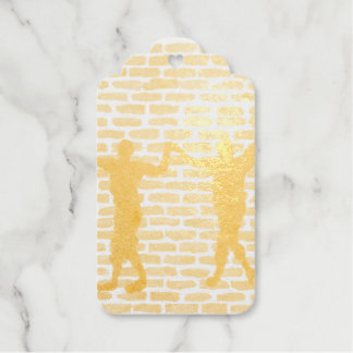 Black Magic Hollyhock von Yeshaya Dank Wood Wall A Geschenkanhänger