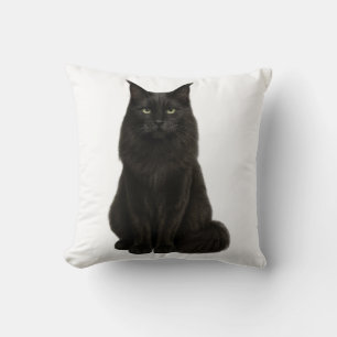 Black Maine Coon Pillow Kissen