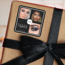 Black Makeup Artist Studio Foto Collage Danke