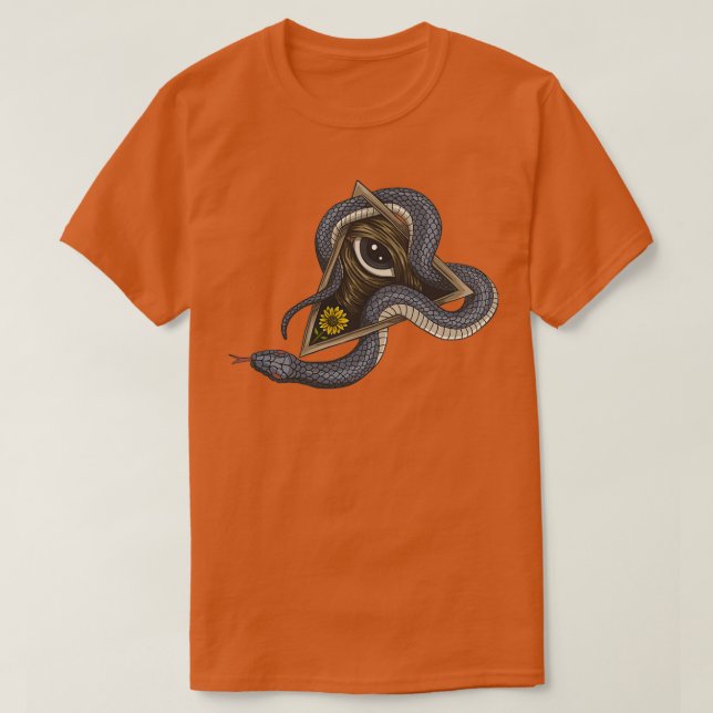 Black Mamba Snake 1  T-Shirt (Design vorne)