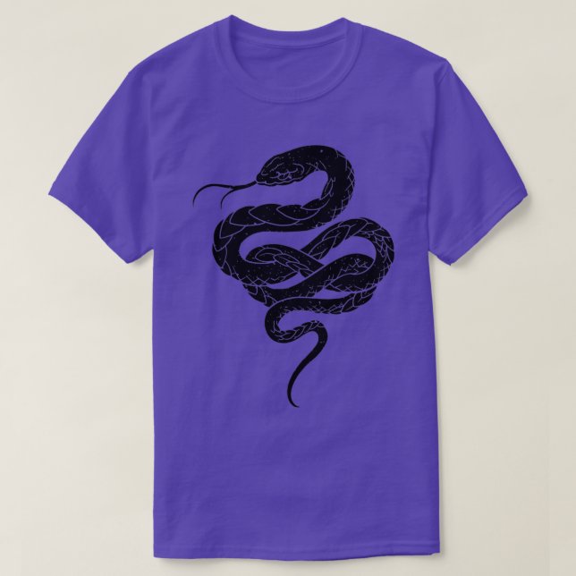 Black Mamba Snake T-Shirt (Design vorne)