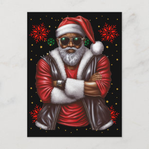 Black Man Melanin Weihnachten Weihnachtsklaus Ugly