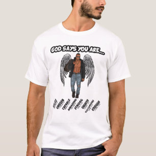 Black Man Vater God Says Uncle Bro Son Father Vate T-Shirt