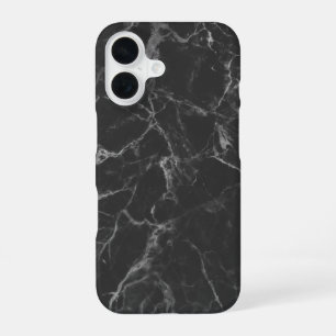 Black Marble iPhone 16 Hülle