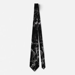 Black Marble Neneck Tie Krawatte