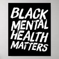 Black Mental Health Problems Therapy Gift
