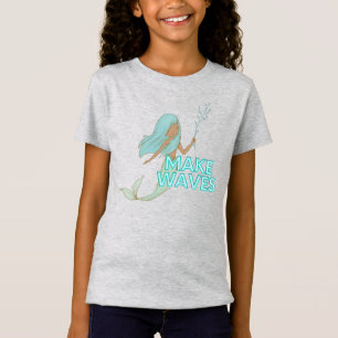 Black Mermaid Kids T - Shirt