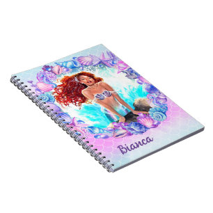 Black Mermaid Notizblock