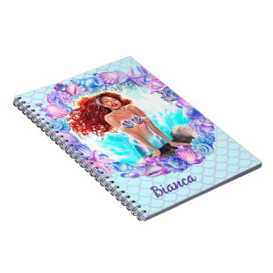 Black Mermaid Notizblock