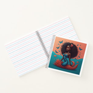 Black Mermaid Notizbuch