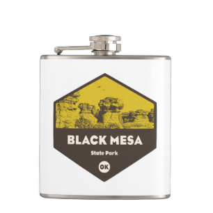 Black Mesa Staat Park Oklahoma Flachmann