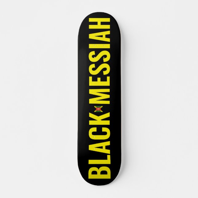 BLACK MESSIAH JMT 7 3/4" Skateboarddecke Skateboard (Vorne)