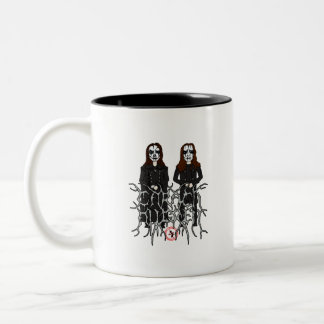Black Metal Holanda Zweifarbige Tasse