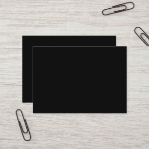Black Mighty Business Card Visitenkarte