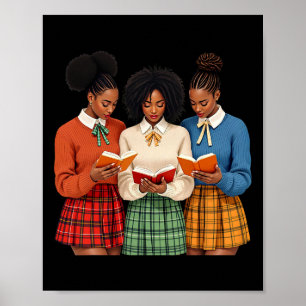Black Minds Problem Lesen Sie Buch Wissen Schwarz Poster