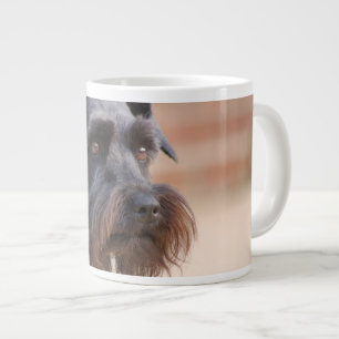 Black Miniature Schnauzer Jumbo-Tasse
