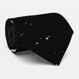 Black Minimal Glitzer Neck Tie Krawatte