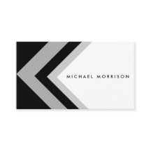 Black minimale Schar arrow geometric modern design