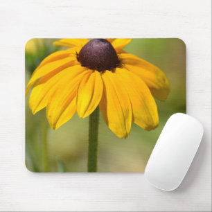 Black Mit Augen Susan Blume Mousepad
