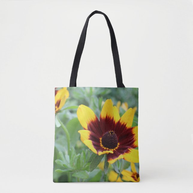 Black Mit Augen Susan Tote Bag (Vorderseite)
