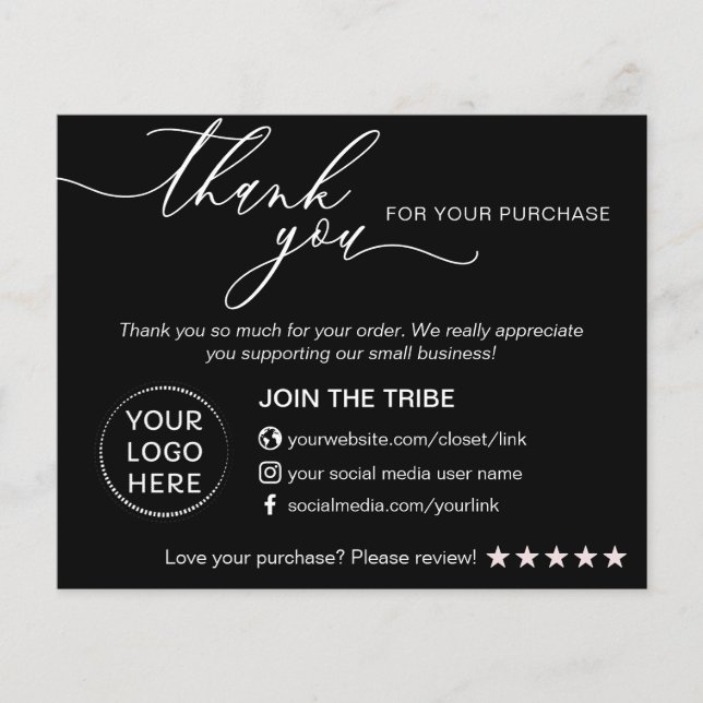 Black Modern Online Store Kleines Unternehmen Viel Flyer (Vorne)