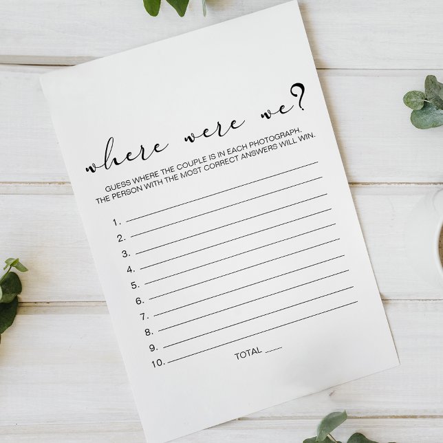 Black Modern Simple Script Game, wo wir waren Flyer (Von Creator hochgeladen)