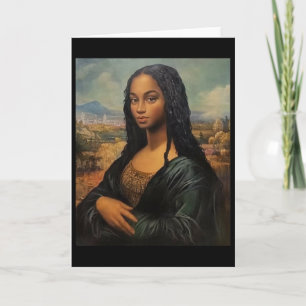 Black Mona Lisa Black History Month - Sista Afrika Karte