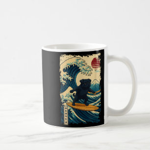 Black Mops Japanisch Kanagawa Wave Surfen Japan Ma Kaffeetasse