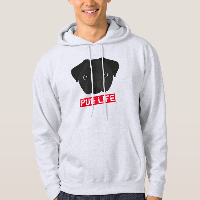 Black Mops Life Hoodie (Vorderseite)