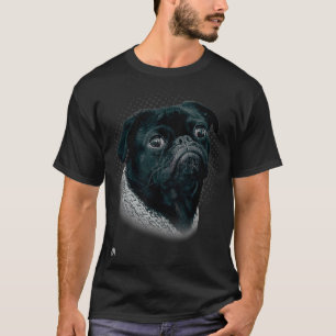 Black Mops Niedlich Mops Geschenk Puggle Mops Mix T-Shirt