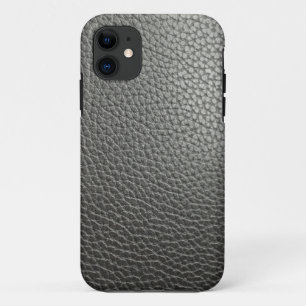 Black more leather iPhone 11 hülle