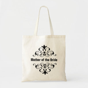 Black Mother of the Bride Wedding Tote Bag Tragetasche