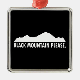 Black Mountain New Hampshire Bitte Ornament Aus Metall