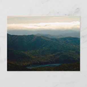 Black Mountains und Swannanoa River Postkarte